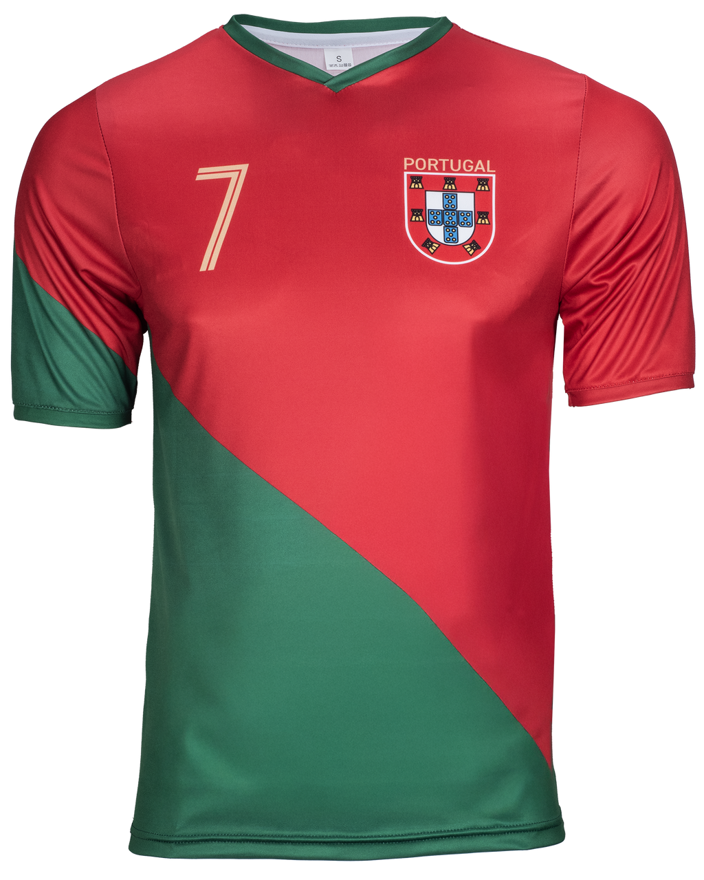 "PORTUGAL" Polyester Football Jersey – Show your support for Portugal!