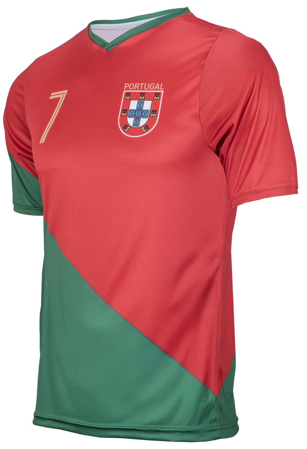 "PORTUGAL" Polyester Football Jersey – Show your support for Portugal!