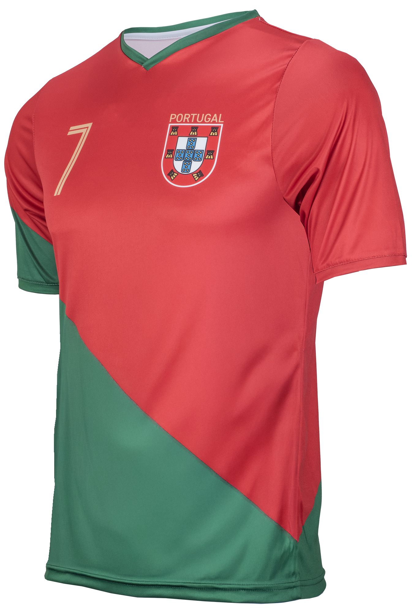 "PORTUGAL" Polyester Football Jersey – Show your support for Portugal!