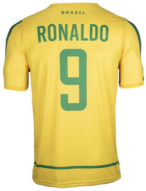 Koszulka Brazylii Retro RONALDO 9